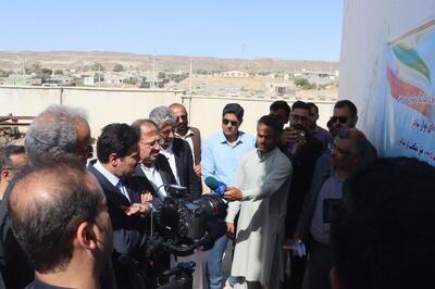  بازدید معاون رئیس جمهور از پروژه آبرسانی مشترک ایران، ژاپن و سازمان ملل در چابهار