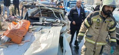  جزییات تصادف مرگبار امروز در صالح‌آباد تهران