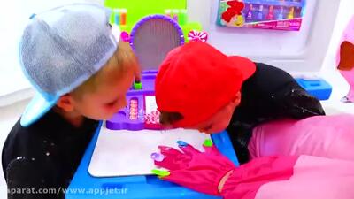  برنامه کودک | ولاد و نیکی | آرایش اسباب بازی ها | بانوان کودکان