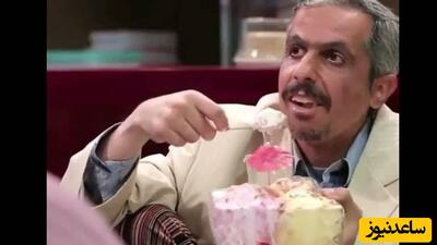  پشت صحنه خنده‌دار بستنی خوردن جواد رضویان ، کنگر زهتاب که با دیدنش از خنده روده‌بُر میشین /مدیری از خنده نتونست ادامه بده🤣+فیلم
