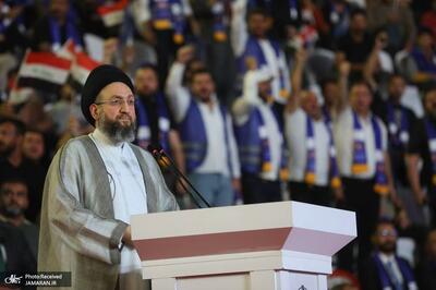  سید عمار حکیم: نتایج انتخابات هر چه باشد، در تسریع تشکیل دولت از هیچ تلاشی فروگذار نخواهیم کرد/ اجازه نخواهیم داد پایه‌‌های ثبات و اعتدال در عراق تهدید شود/عراق باید الگوی ثبات و میانه‌‌روی در منطقه باقی بماند