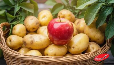  چطور سیب از خراب شدن سیب زمینی جلوگیری می‌کند؟ - کلبه سرگرمی