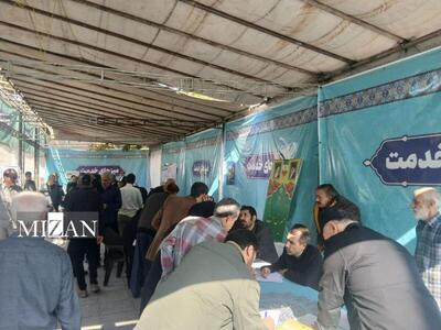  میز خدمت قوه قضاییه در محل برگزاری نماز جمعه تهران برگزار شد