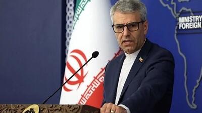  واکنش سخنگوی وزارت امور خارجه به قبول مسئولیت تجاوز نظامی اسرائیل علیه ایران از سوی ترامپ