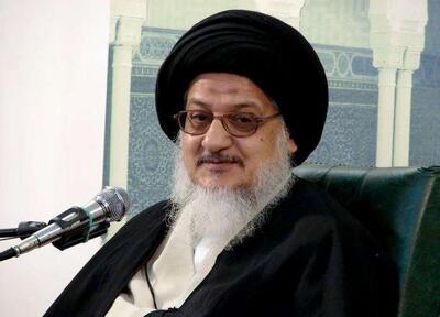  آیت الله میلانی از آیت الله اشرفی شاهرودی عیادت کرد