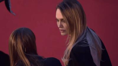  آنجلینا جولی در خط مقدم جنگ در اوکراین+عکس