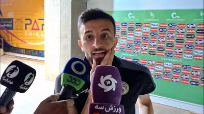  حق دوست: خوشحالیم توانستیم در دقایق آخر بازی را مساوی کنیم