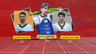  عملکرد ایران در مسابقات جهانی تکواندو