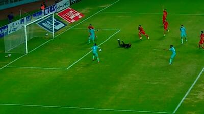  فرصت سوزی عجیب امامعلی مقابل دروازه خالی فولاد