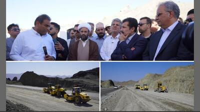  راهسازی در جنوب استان سیستان و بلوچستان جلوه‌ای از روحیه جهادی و خدمتگزاری صادقانه است