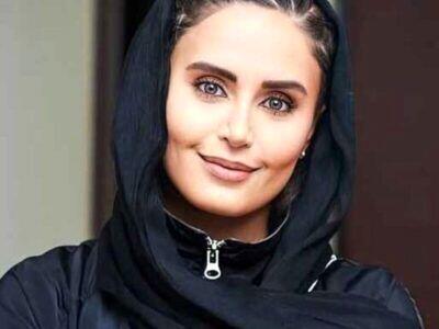  سلفی جذاب الناز شاکردوست با عینک دودی پلنگی