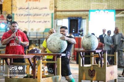  مسابقات قوی‌ترین مردان ایران در ملایر