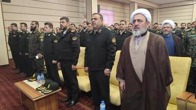  معارفه دو معاون در فرماندهی انتظامی شرق استان تهران