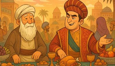  جیب بهلول و مغز مرد ثروتمند