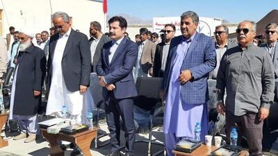  معاون رئیس جمهور، طرح آبرسانی به ۹۲ هزار سیستان و بلوچستانی را افتتاح کرد