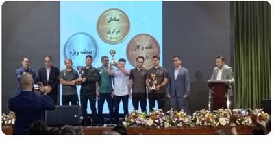  درخشش کارکنان شرکت بهره برداری نفت و گاز غرب در دوازدهمین المپیاد سراسری فرهنگی ورزشی کارکنان مرد ۴۴ سال و کمتر وزارت نفت
