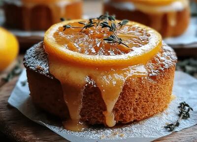  طرز تهیه کیک پرتقال زنجبیل عسل