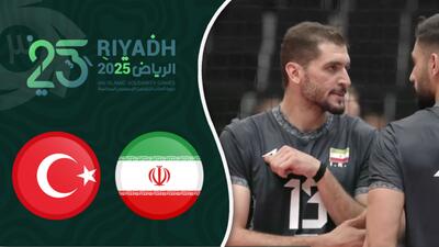  خلاصه والیبال ایران ۳ - ترکیه ۱ (فیلم)