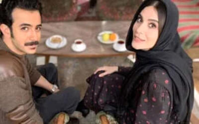  قاب صمیمی علی شادمان و سحر دولتشاهی در کنار خانم بازیگر