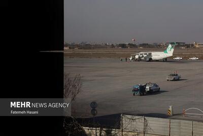  سانحه عجیب برای یک هواپیما در فرودگاه مشهد