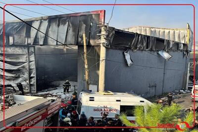  آتش سوزی در ترکیه با ۷ کشته و زخمی