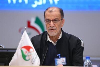  حضور رئیس و دبیر کل کمیته ملی المپیک در جایگاه مقامات افتتاحیه بازی‌های کشورهای اسلامی