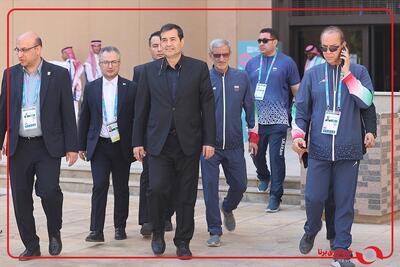  نگاهی به حضور وزیر ورزش و جوانان در دهکده بازی‌های همبستگی و دیدار با کادر سرپرستی و ورزشکاران