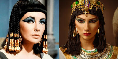  چشمانی که حرف می‌زنند|محیا دهقانی با گریم کلئوپاترا خوش درخشید - چی بپوشم