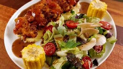  طرز تهیه غذای گیاهی بدون گوشت با ذرت و سبزیجات !