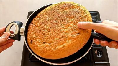  طرز پخت نان بدون فر تابه ای پنبه ای برای صبحانه