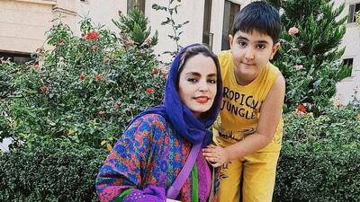  سلفی آسانسوری لاکچری سپیده خداوردی و سانیار با تیپ‌های شیک!