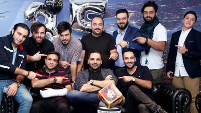  تصاویری از جشن تولد لاکچری احسان علیخانی با حضور سوپراستارها!