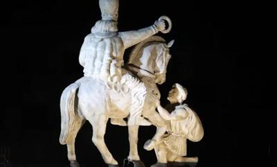  تحلیل یک جامعه شناس از ‏رونمایی مجسمه شاپور شاه ساسانی