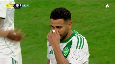  گل اول الاهلی عربستان به الاتحاد (ریاض محرز)