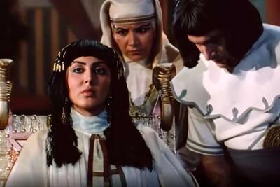  تصاویری جدید از «نفرتیتی»  سریال یوسف پیامبر  در قابی سیاه و سفید!