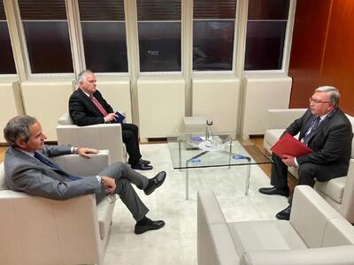  اولیانوف: با گروسی درباره ایران گفت‌وگو کردم