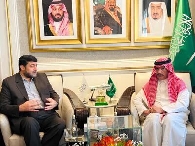  دیدار رئیس جمعیت هلال‌احمر با سفیر عربستان در تهران