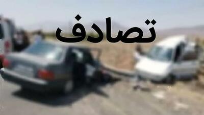  تصادف دو پراید ۱۰ مصدوم برجای گذاشت