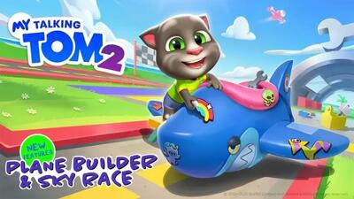  تام سخنگو به آسمان می‌رود؛ به‌روزرسانی بازی موبایل My Talking Tom 2