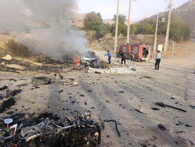  تصادف زنجیره‌ای در مسیر نورآباد- رستم ۱۱ مصدوم برجای گذاشت