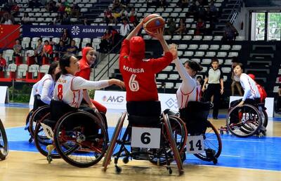  پیروزی بسکتبال باویلچر زنان ایران مقابل فیلیپین