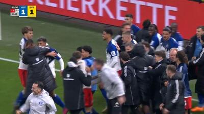  گل اول هامبورگ به دورتموند (یبوئا دقیقه ۹۷)