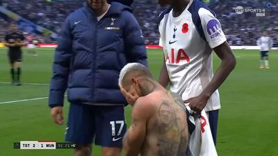  گل دوم تاتنهام به منچستریونایتد (ریچارلیسون در دقیقه ۹۱)