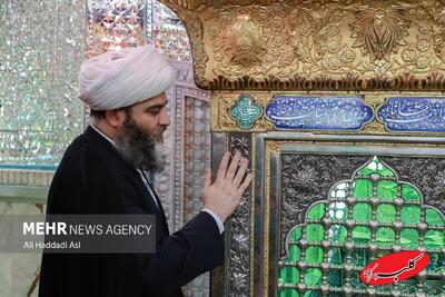 بازدید و زیارت رئیس سازمان تبلیغات اسلامی از امام زاده یحیی (ع) تهران - کلبه سرگرمی
