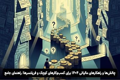  مالیات کسب‌وکار کوچک ۱۴۰۴: راهنمای جامع چالش‌ها و معافیت‌ها - مردم سالاری آنلاین