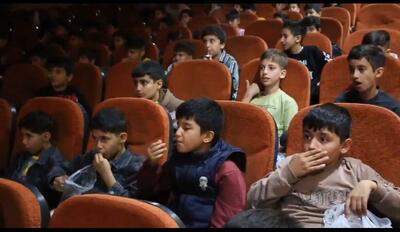  استقبال گسترده دانش‌آموزان سنندجی از اکران انیمیشن‌های ایرانی در سنندج