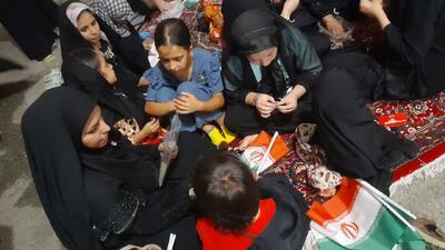  جلوه‌ای از میهن‌دوستی در مدارس کامیاران؛برگزاری پویش «پرچم افتخار»