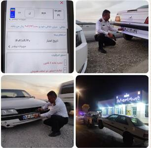  توقیف خودروی شوتی با خلافی ۹۰ میلیون تومانی در کمربندی یاسوج-اصفهان