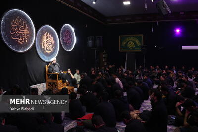  عزاداری ایام فاطمیه هیئت ثارالله کرمانشاه