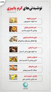  نوراینفو| نوشیدنی‌های گرم پاییزی